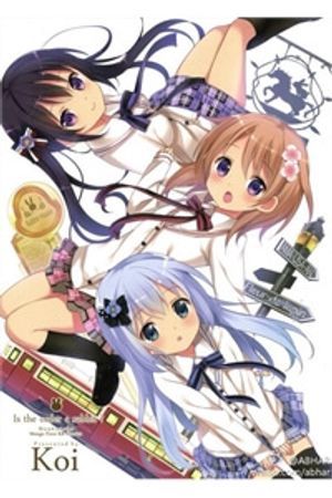 Truyện Tranh Gochuumon wa usagi desuka? [4-KOMA]